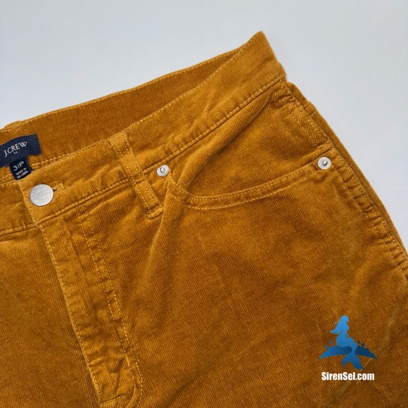 1143 J.Crew Classic Vintage Corduroy Pants – Size 31P (petite) – Golden Brandy - Picture 13 of 15